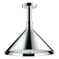 Hansgrohe AXOR Showers/Front Kopfbrause 240mm, 17l/min, 2jet, Deckenanschluss, Chro... HANSGROHE-26022000 4011097726069 (Abb. 1)