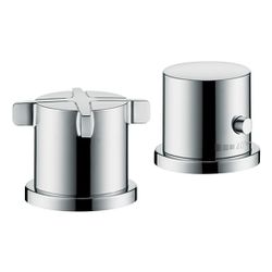 Hansgrohe 2-Loch Thermostat AXOR Citterio E Wannenrandmontage, DN 15, Chrom... HANSGROHE-36412000 4011097751405 (Abb. 1)