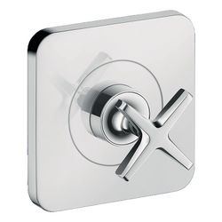 Hansgrohe AXOR Absperrventil Citterio E UP, 120x120mm, gerade, Chrom... HANSGROHE-36771000 4011097755458 (Abb. 1)