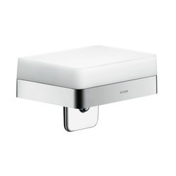 Hansgrohe AXOR Universal Softsquare Lotionspender, Ablage, 180ml, Metall/Glas, Chro... HANSGROHE-42819000 4011097755601 (Abb. 1)