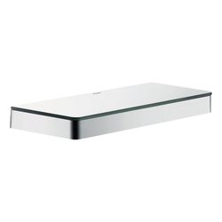 Hansgrohe AXOR Universal Softsquare Ablage 300mm, Sicherheitsglas, Edelstahl Optic... HANSGROHE-42838800 4011097829654 (Abb. 1)