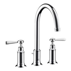 Hansgrohe AXOR Montreux 3-Loch Waschtischarmatur 180mm, 5l/min, Hebelgriff, Zugstan... HANSGROHE-16514000 4011097784762 (Abb. 1)