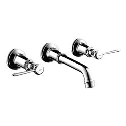 Hansgrohe AXOR Montreux 3-Loch Waschtischarmatur UP, 5l/min, für Wandmontage, Ausla... HANSGROHE-16534800 4011097881133 (Abb. 1)