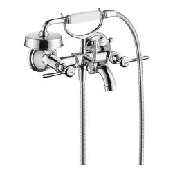 Hansgrohe AXOR Montreux 2-Griff Wannenarmatur Aufputz, 20l/min, Hebelgriff, Chrom... HANSGROHE-16551000 4011097785004 (Abb. 1)