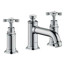 Hansgrohe AXOR Montreux 3-Loch Waschtischarmatur 30mm, 5l/min, Kreuzgriffen, Zugsta... HANSGROHE-16536800 4011097881416 (Abb. 1)