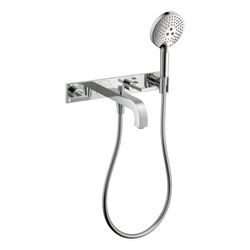 Hansgrohe AXOR Wannenarmatur Citterio 3-Loch Unterputz Wandmontage, Handbrause, Heb... HANSGROHE-39442000 4011097488783 (Abb. 1)