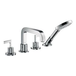Hansgrohe AXOR Citterio 4-Loch Wannenarmatur, Wannenrandarmatur, Hebelgriff, Rosett... HANSGROHE-39446000 4011097400808 (Abb. 1)