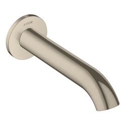 Hansgrohe AXOR Uno Wanneneinlauf, 19l/min, gebogen, Brushed Nickel... HANSGROHE-38411820 4011097989556 (Abb. 1)