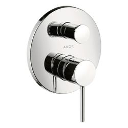 Hansgrohe AXOR Starck Einhebel-Wannenmischer Unterputz, 29l/min, Pin-Griff, Polishe... HANSGROHE-10416990 4011097859163 (Abb. 1)