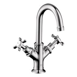 Hansgrohe AXOR Montreux 2-Griff Waschtischarmatur 160mm, 5l/min, Kreuzgriffen für H... HANSGROHE-16505000 4011097515229 (Abb. 1)