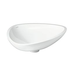 Hansgrohe Waschschüssel AXOR Massaud, Aufsatz, 144x450x570mm, Mineralguss, Weiß... HANSGROHE-42305000 4011097535319 (Abb. 1)