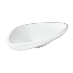 Hansgrohe Waschschüssel AXOR Massaud, Aufsatz, 144x450x800mm, Mineralguss, Weiß... HANSGROHE-42300000 4011097535302 (Abb. 1)