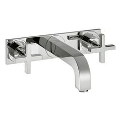 Hansgrohe AXOR Citterio 3-Loch Waschtischarmatur UP für Wandm, Auslauf 162mm, Kreuz... HANSGROHE-39314000 4011097400662 (Abb. 1)