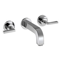 Hansgrohe AXOR Citterio 3-Loch Waschtischarmatur UP für Wandm, Auslauf 162mm, Hebel... HANSGROHE-39315000 4011097400723 (Abb. 1)