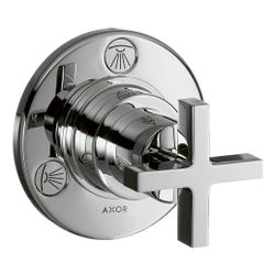 Hansgrohe AXOR Citterio Ab- und Umstellventil Trio, Quattro Unterputz DN 20, Kreuzg... HANSGROHE-39925000 4011097401089 (Abb. 1)