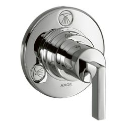 Hansgrohe AXOR Citterio Ab- und Umstellventil Trio, Quattro Unterputz DN 20, Hebelg... HANSGROHE-39920000 4011097401102 (Abb. 1)