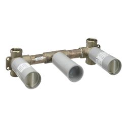 Hansgrohe AXOR Grundkörper für 3-Loch Waschtischarmatur Unterputz für Wandmontage, ... HANSGROHE-10303180 4011097342597 (Abb. 1)