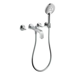 Hansgrohe AXOR Wannenarmatur Citterio 3-Loch Unterputz Wandmontage, Handbrause, Heb... HANSGROHE-39448000 4011097488820 (Abb. 1)
