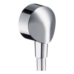 hansgrohe FixFit Wandanschluss E mit Rückflussverhinderer, Chrom... HANSGROHE-27458000 4011097113449 (Abb. 1)