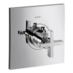 Hansgrohe AXOR Citterio Thermostat HighFlow Unterputz, 59l/min, Kreuzgriff, Chrom... HANSGROHE-39716000 4011097478470 (Abb. 1)
