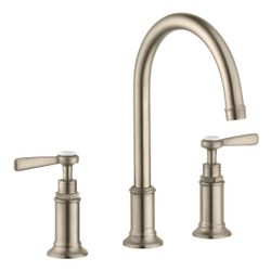 Hansgrohe AXOR Montreux 3-Loch Waschtischarmatur 180mm, 5l/min, Hebelgriff, Zugstan... HANSGROHE-16514820 4011097808444 (Abb. 1)