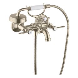 Hansgrohe AXOR Montreux 2-Griff Wannenarmatur Aufputz, 20l/min, Hebelgriff, Brushed... HANSGROHE-16551820 4011097808413 (Abb. 1)