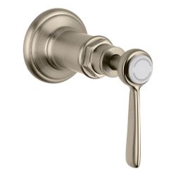 Hansgrohe AXOR Montreux Absperrventil Unterputz, Hebelgriff, DN 15/DN 20, Brushed N... HANSGROHE-16872820 4011097808277 (Abb. 1)