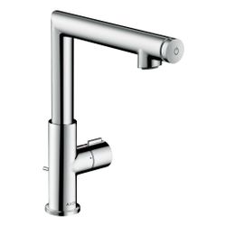 Hansgrohe AXOR Uno Waschtischmischer Select 220mm, 5l/min, Zugstangen-Ablaufgarnitu... HANSGROHE-45016000 4011097982618 (Abb. 1)