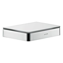 Hansgrohe AXOR Universal Softsquare Ablage 150mm, Sicherheitsglas, Chrom... HANSGROHE-42840000 4059625026694 (Abb. 1)