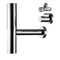 Hansgrohe AXOR Designsiphon Set Flowstar, G 1 1/4", 65-165mm, GV Stauwasserhöhe 75m... HANSGROHE-51304000 4059625077801 (Abb. 1)