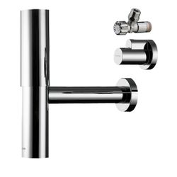 Hansgrohe AXOR Designsiphon Set Flowstar, G 1 1/4", 65-165mm, GV Stauwasserhöhe 75m... HANSGROHE-51304000 4059625077801 (Abb. 1)