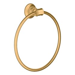 Hansgrohe AXOR Montreux Handtuchring, schwenkbar, Metall, Brushed Brass... HANSGROHE-42021950 4011097937342 (Abb. 1)