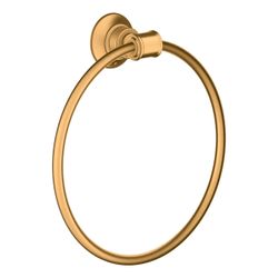 Hansgrohe AXOR Montreux Handtuchring, schwenkbar, Metall, Brushed Gold Optic... HANSGROHE-42021250 4011097937427 (Abb. 1)