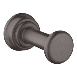 Hansgrohe AXOR Montreux Handtuchhaken, 21x38mm, Metall, Brushed Black Chrome... HANSGROHE-42137340 4011097940489 (Abb. 1)