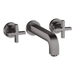 Hansgrohe AXOR Citterio 3-Loch Waschtischarmatur UP für Wandm, Auslauf 222mm, Kreuz... HANSGROHE-39143330 4011097916422 (Abb. 1)