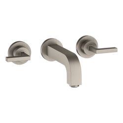 Hansgrohe AXOR Citterio 3-Loch Waschtischarmatur UP für Wandm, Auslauf 162mm, Hebel... HANSGROHE-39315800 4011097917603 (Abb. 1)