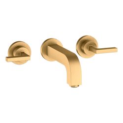 Hansgrohe AXOR Citterio 3-Loch Waschtischarmatur UP für Wandm, Auslauf 162mm, Hebel... HANSGROHE-39315950 4011097917535 (Abb. 1)