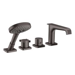 Hansgrohe AXOR Citterio E 4-Loch Wannenrandarmatur, Thermostat, 2 Verbraucher, Brus... HANSGROHE-36411340 4011097904542 (Abb. 1)