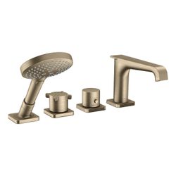 Hansgrohe AXOR Citterio E 4-Loch Wannenrandarmatur, Thermostat, 2 Verbraucher, Brus... HANSGROHE-36411820 4011097904580 (Abb. 1)