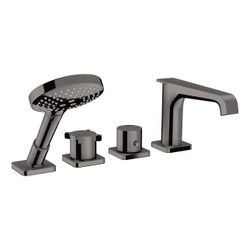 Hansgrohe AXOR Citterio E 4-Loch Wannenrandarmatur, Thermostat, 2 Verbraucher, Poli... HANSGROHE-36411330 4011097904627 (Abb. 1)