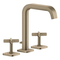 Hansgrohe AXOR Citterio E 3-Loch Waschtischarmatur ComfortZone 170, Rosetten, Zugst... HANSGROHE-36108820 4011097819181 (Abb. 1)