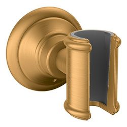 Hansgrohe AXOR Montreux Brausehalter, 68x68x84mm, Metall, Brushed Gold Optic... HANSGROHE-16325250 4011097878744 (Abb. 1)
