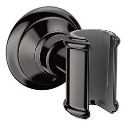 Hansgrohe AXOR Montreux Brausehalter, 68x68x84mm, Metall, Polished Black Chrome... HANSGROHE-16325330 4011097878829 (Abb. 1)