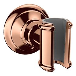 Hansgrohe AXOR Montreux Brausehalter, 68x68x84mm, Metall, Polished Red Gold... HANSGROHE-16325300 4011097878904 (Abb. 1)