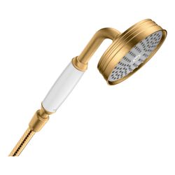 Hansgrohe AXOR Montreux Handbrause 100mm, 16l/min, 1jet, Brushed Brass... HANSGROHE-16320950 4011097878539 (Abb. 1)