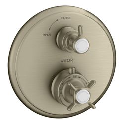 Hansgrohe AXOR Montreux Thermostat Unterputz, 25l/min, Kreuzgriff, Absperrventil, B... HANSGROHE-16800820 4011097515731 (Abb. 1)