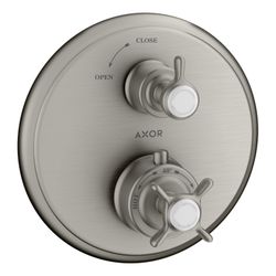 Hansgrohe AXOR Montreux Thermostat Unterputz, 25l/min, Kreuzgriff, Absperrventil, E... HANSGROHE-16800800 4011097883458 (Abb. 1)