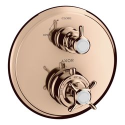 Hansgrohe AXOR Montreux Thermostat Unterputz, 25l/min, Kreuzgriff, Absperrventil, P... HANSGROHE-16800300 4011097883519 (Abb. 1)