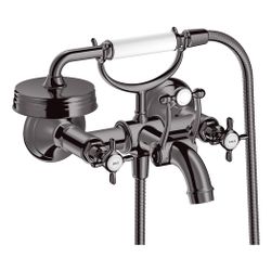 Hansgrohe AXOR Montreux 2-Griff Wannenarmatur Aufputz, 20l/min, Kreuzgriffen, Polis... HANSGROHE-16540330 4011097881577 (Abb. 1)