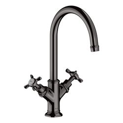 Hansgrohe AXOR Montreux 2-Griff Waschtischarmatur 210mm, 5l/min, Kreuzgriffen, Abla... HANSGROHE-16506330 4011097879260 (Abb. 1)